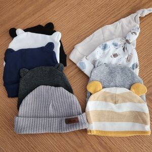 Infant Boys Hats Bundle Of 9